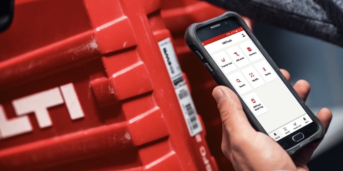 barcode scan on toolbox