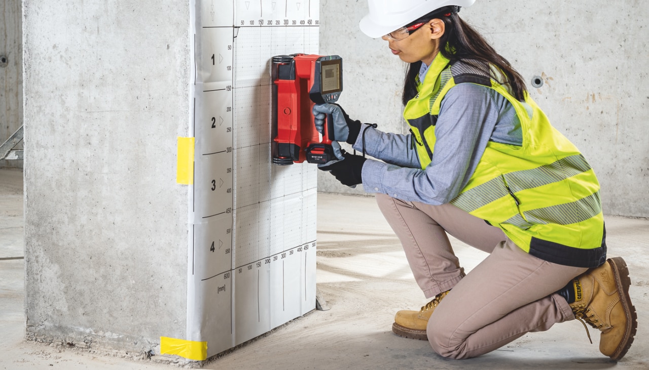 Ferroscan PS 300 with image scan in building