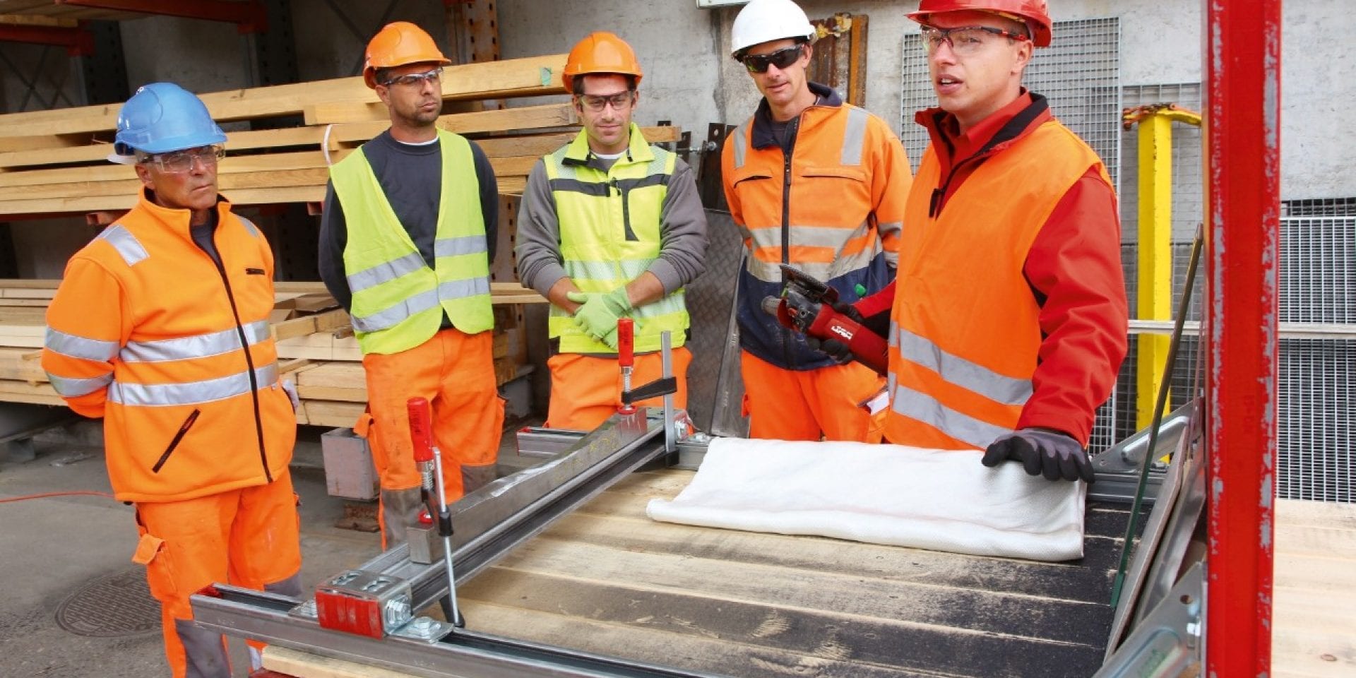 Hilti angle grinder safety training