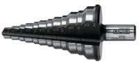 Slide 1 of 3 (selected): HSS SB Step drill bit Stepper bit for drilling or enlarging holes of different sizes in metal