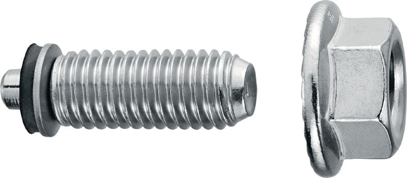 X-BT-MR Stainless steel threaded studs Threaded stud for fastenings on coated steel