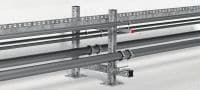 Go to slide 2 of 2: MIQ Box profile hot-dip galvanised (HDG) box profile for heavy-duty applications Applications 1