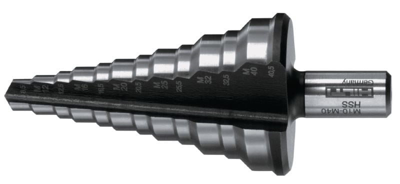 Image 1 of 3: HSS SB Step drill bit Stepper bit for drilling or enlarging holes of different sizes in metal
