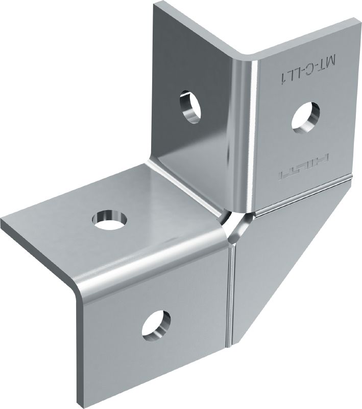 MT-C-LL1 Angle connector Right-angle connector for assembling strut channel structures