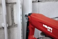 BX 3-ME 22V cordless nailer for electrical and mechanical applications Applications 3