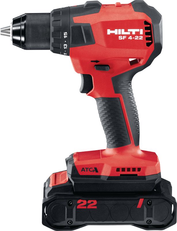 SF 4-22 Cordless drill driver Compact-class cordless drill driver with Active Torque Control for everyday drilling and driving, especially in hard-to-reach places (Nuron battery platform)