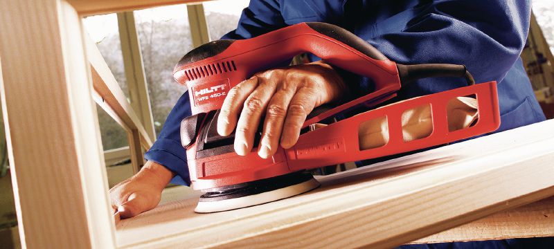 DSH 900-X Random orbital sander Corded eccentric sander with round pad Applications 1