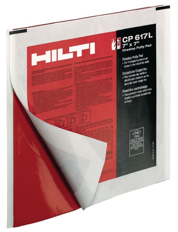CP 617 Firestop putties Hilti Philippines
