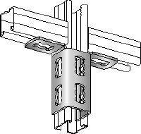 Slide 1 of 1 (selected): MQV-2D-R Channel connector Stainless steel (A4) channel connector for two-dimensional structures