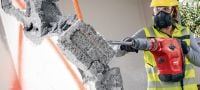Go to slide 12 of 12: TE 70-ATC/AVR Rotary hammer Very powerful SDS Max (TE-Y) rotary hammer for heavy-duty drilling and chiselling in concrete Applications 7