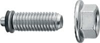 X-BT-MR Stainless steel threaded studs Threaded stud for fastenings on coated steel