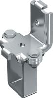 Slide 1 of 1 (selected): MT-S-L 40D Seismic angle bracket Angle bracket for assembling braced MT-40D strut channel structures in seismic zones