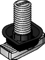 MIQA-T Hammer head bolt T-head bolt for fastening connectors and other construction elements to MIQ girders