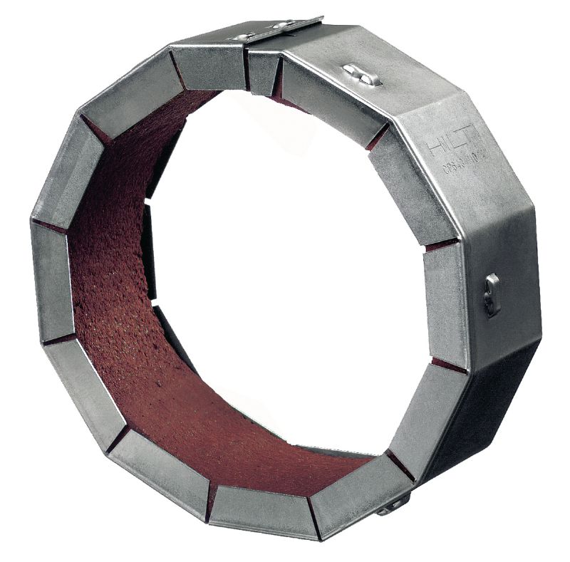 CP 644 Firestop collars US Retrofit firestop collar with a galvanised steel housing for 8 and 10 pipes
