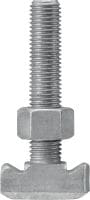 HBC Standard T-bolt T-bolts for use with HAC-C(-P) channels