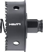 Slide 1 of 5 (selected): MetalCut hole saw Premium bimetal hole saw for cutting steel and non-ferrous metal