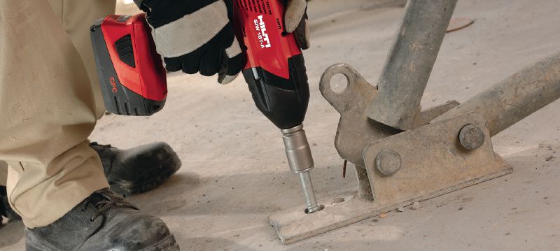 KH-EZ Concrete screw anchor Ultimate-performance screw anchor for quicker permanent fastening in concrete (carbon steel, hex head) Applications 1