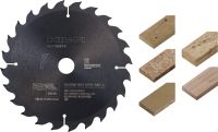 Wood circular saw blade (CPC) Top-performance circular saw blade for wood, with carbide teeth to cut faster, last longer and maximise your productivity on cordless saws