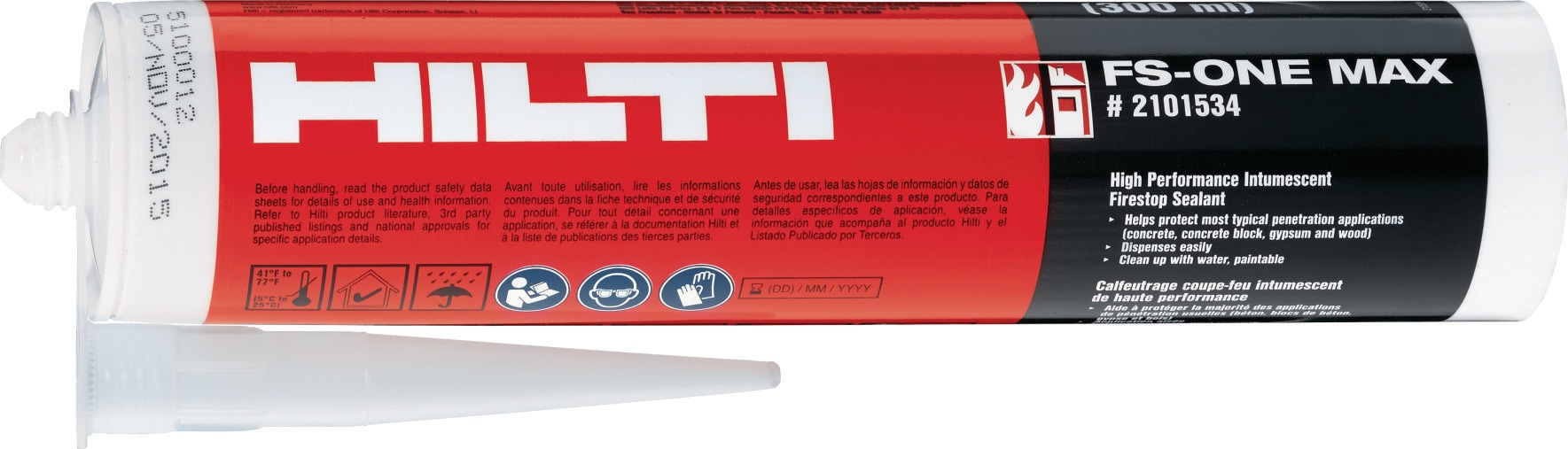 FSONE MAX Firestop intumescent sealant Firestop sealants, sprays, and coatings Hilti
