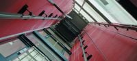 Go to slide 3 of 4: HVU-TZ Anchor capsule Ultimate-performance foil adhesive capsule for anchoring in concrete with dynamic loads Applications 2
