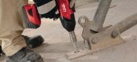 KH-EZ Concrete screw anchor Ultimate-performance screw anchor for quicker permanent fastening in concrete (carbon steel, hex head) Applications 1