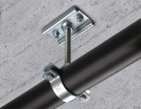 MFP-L-F Light fixed point pipe clamp hot-dip galvanised (HDG) fixed point pipe clamp for maximum performance in light-duty applications Applications 1