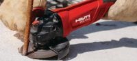 Go to slide 2 of 2: AC-D UP Cutting disc Premium abrasive cutting disc Applications 1