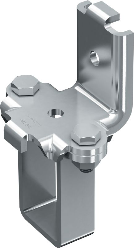 Image 1 of 1: MT-S-L 40D Seismic angle bracket Angle bracket for assembling braced MT-40D strut channel structures in seismic zones