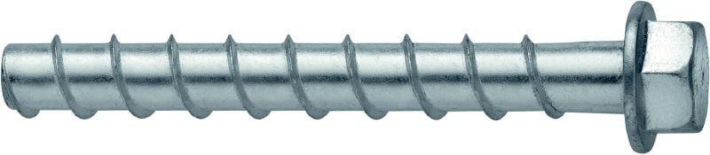 KH-EZ Concrete screw anchor Ultimate-performance screw anchor for quicker permanent fastening in concrete (carbon steel, hex head)