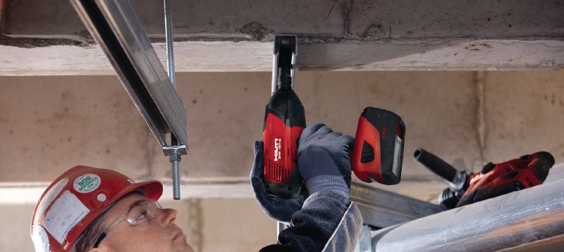 KH-EZ Concrete screw anchor Ultimate-performance screw anchor for quicker permanent fastening in concrete (carbon steel, hex head) Applications 1